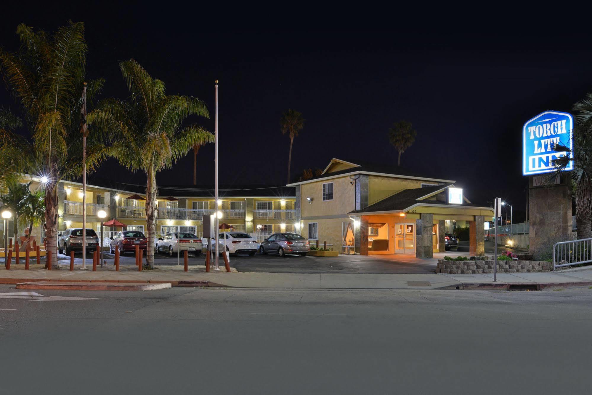سانتا كروز، كاليفورنيا Torch Lite Inn At The Beach Boardwalk المظهر الخارجي الصورة